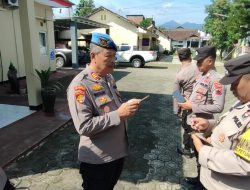 Gaktibplin di Polsek Doro, Si Propam Polres Pekalongan : Tingkatkan Kedisiplinan dan Profesionalisme Anggota