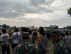 Pengamanan Ketat Warnai Pertandingan 4 Besar Turnamen Sepak Bola Dororejo Cup 2025