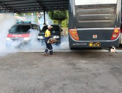 Polres Pekalongan Bersinergi dengan Dinkes, Fogging Digelar di Empat Lokasi