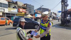 Satlantas Polres Pekalongan Sosialisasikan Penindakan Prioritas Ops Patuh Candi 2025