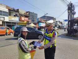 Satlantas Polres Pekalongan Sosialisasikan Penindakan Prioritas Ops Patuh Candi 2025
