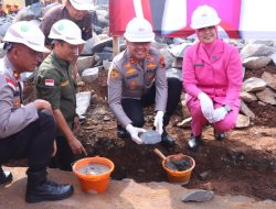 Groundbreaking Gedung Pertemuan Polres Pekalongan, Ditarget Rampung 150 Hari