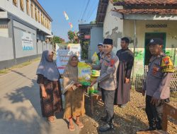 Polsek Wiradesa Gelar Gerakan Pangan Murah, 2 Ton Beras Habis Terjual