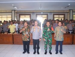 Apel Tiga Pilar di Pekalongan, Perkuat Sinergi Demi Kamtibmas yang Kondusif