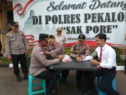 Sie Dokkes Polres Pekalongan Gelar Pemeriksaan Kesehatan untuk Anggota