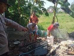 Rumah Warga di Karanganyar Pekalongan Terbakar, Kerugian Ditaksir Rp. 15 Juta