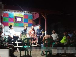TNI-Polri Karanganyar Patroli Bareng, Sambangi Satkamling dan Imbau Warga Jaga Kamtibmas