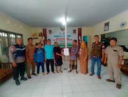 Heboh Kerbau Masuk Kebun Warga, Bhabinkamtibmas Karanganyar Mediasi Dua Pihak Bersengketa