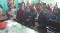 WNA Asal India Nikahi WNI Asal Pekalongan, Polsek Sragi Lakukan Monitoring Prosesi Pernikahan di KUA Sragi