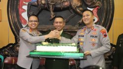 Wujud Sinergitas, Kapolres Pekalongan Beri Kejutan HUT TNI ke-80