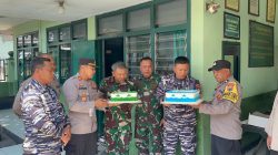 HUT ke-80 TNI, Polsek Jajaran Polres Pekalongan Kompak Beri Kejutan Serentak