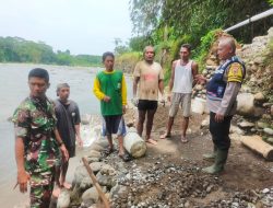 Sinergi TNI-Polri di Karanganyar, Warga Diimbau Waspada Cuaca Ekstrem Saat Beraktivitas di Sungai