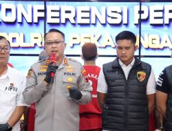 Gelar Konferensi Pers, Kapolres Pekalongan: 7 Tersangka Narkoba Ditangkap, Barang Bukti 28,73 Gram Sabu