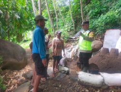 Waspada Air Bah! Polisi Datangi Penambang Pasir di Sungai Sengkarang, Minta Segera Menyingkir Jika Cuaca Buruk