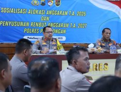 Polres Pekalongan Matangkan Anggaran 2026: Kapolres Minta Serapan Harus Tepat Sasaran