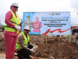 Dukung Program Makan Bergizi Gratis, Polres Pekalongan Ground Breaking Pembangunan SPPG 2 di Doro