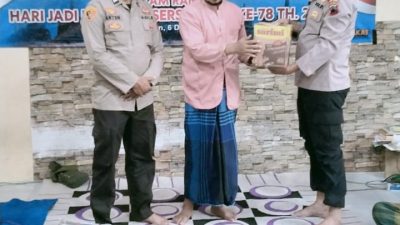 Rayakan Hari Jadi ke-78 Fungsi Reserse, Satreskrim Polres Pekalongan Santuni Ponpes di Kajen