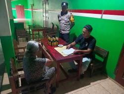 Jelang Nataru, Polsek Bojong Razia Penjual Miras di Pekalongan