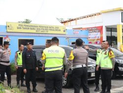 Pastikan Keamanan Nataru, Kapolres Pekalongan Cek Langsung Pos Pengamanan di Rest Area hingga Exit Tol