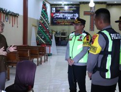Pastikan Keamanan Natal, Kapolres Pekalongan Cek Kesiapan Ibadah di Gereja GPDI Filadelfia Kedungwuni