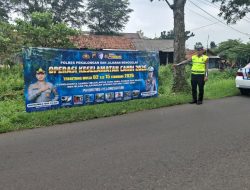 Ciptakan Jalanan Nyaman, Satlantas Pekalongan Masifkan Sosialisasi Visual Operasi Keselamatan